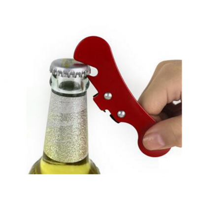 Hot sell easy grip metal beer can wine opener in JIEWEI